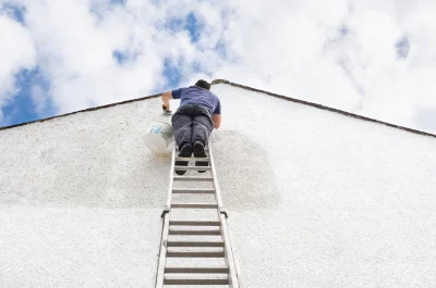 Peinture extérieure à Saint-Lucien — façades et ravalement